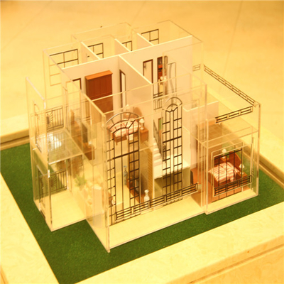 Construir shobbies modelo arquitectónicos treina modelos, construção de casa modelo fornecedor