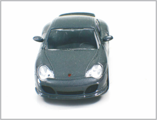 1/43 turbocompressor feito sob encomenda fundido de Porsche dos carros de modelo à escala da liga do preto de carbono 911 para a coleção fornecedor