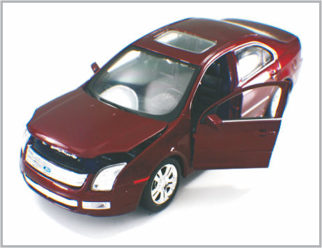 Mini obscuridade fundida da liga - os carros de modelo à escala feitos sob encomenda vermelhos 2006 vadeam a fusão como o presente fornecedor