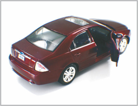 Mini obscuridade fundida da liga - os carros de modelo à escala feitos sob encomenda vermelhos 2006 vadeam a fusão como o presente fornecedor
