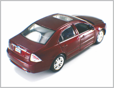Mini obscuridade fundida da liga - os carros de modelo à escala feitos sob encomenda vermelhos 2006 vadeam a fusão como o presente fornecedor