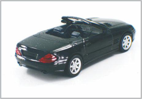 Mini Benz feito sob encomenda preto brilhante fundido Cl600 de Merceds dos carros de modelo à escala da liga como o presente fornecedor