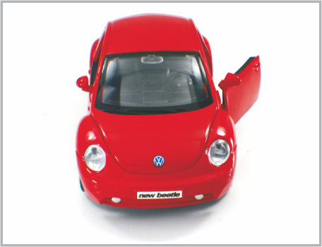 Mini carros de modelo à escala feitos sob encomenda vermelhos fundidos Volkswagen New Beetle da liga como o presente fornecedor