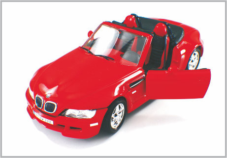 1/24 baratas feitas sob encomenda vermelhas fundidas de BMW dos carros de modelo à escala da liga como em casa Decoratio fornecedor