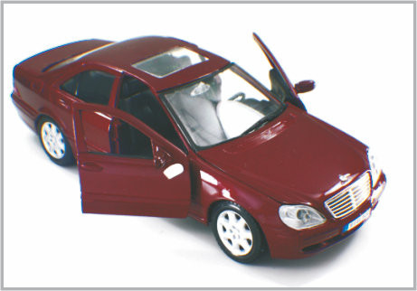 1/24 fundiu a obscuridade da liga - classe feita sob encomenda vermelha de Mercedes Benzs dos carros de modelo à escala como Decoratio fornecedor