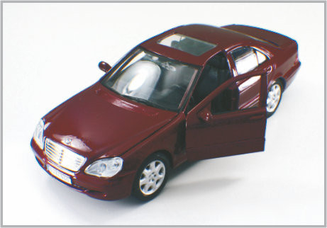 1/24 fundiu a obscuridade da liga - classe feita sob encomenda vermelha de Mercedes Benzs dos carros de modelo à escala como Decoratio fornecedor