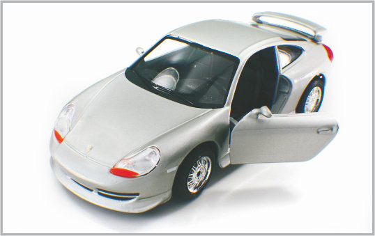 1/24 fundiu carros de modelo à escala feitos sob encomenda brancos prateados Porsche da liga GT3 como em casa Decoratio fornecedor
