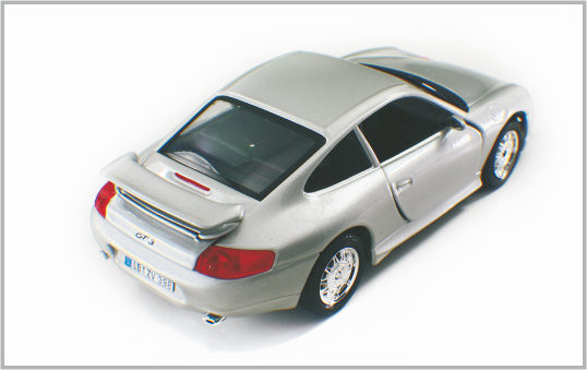 1/24 fundiu carros de modelo à escala feitos sob encomenda brancos prateados Porsche da liga GT3 como em casa Decoratio fornecedor