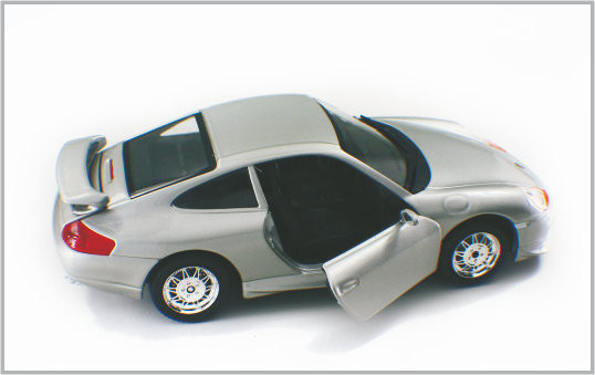 1/24 fundiu carros de modelo à escala feitos sob encomenda brancos prateados Porsche da liga GT3 como em casa Decoratio fornecedor