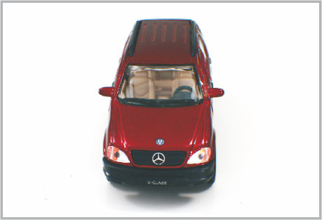 1/32 fundiu a obscuridade do brinquedo - Benzm-classe feita sob encomenda vermelha dos carros de modelo à escala como em casa Decoratio fornecedor