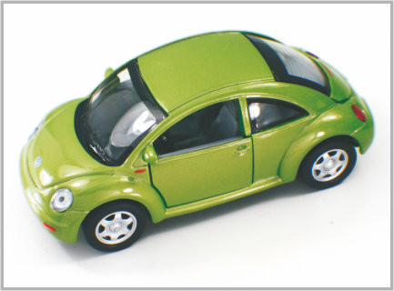 Carros de modelo à escala feitos sob encomenda adoráveis fundidos customizáveis BETTLE novo do brinquedo fornecedor