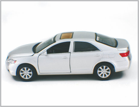 Carros de modelo à escala feitos sob encomenda fundidos customizáveis TOYOTA CAMRY da liga do brinquedo fornecedor