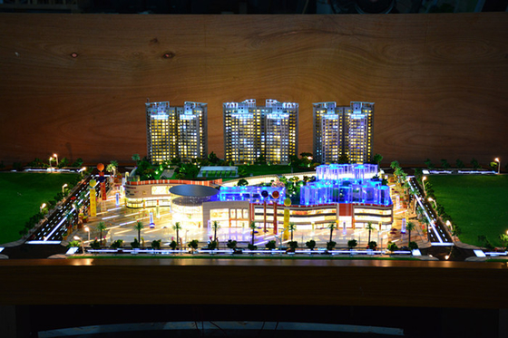 Escala modelo arquitectónica do fabricante da paisagem LM20015 para a exposição fornecedor