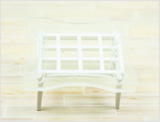 A25-014 Architectural escala modelo Home mobiliário 01:50 mesa de chá de sala de estar ABS fornecedor
