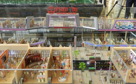 factura modelo de modelagem arquitectónica do supermercado 3d, CE arquitectónico ROHS dos modelos 3d fornecedor