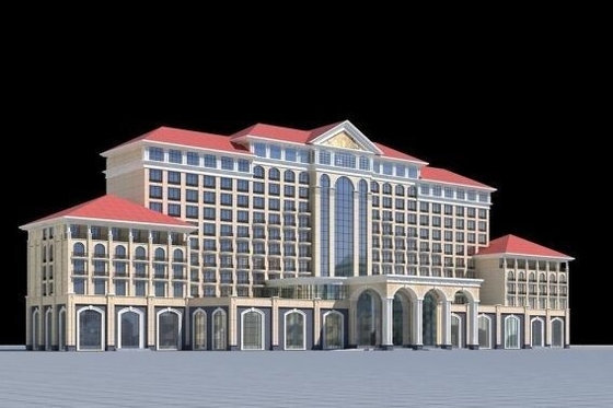 modelo da escultura 3D do hotel 3D, mini modelo à escala da arquitetura fornecedor