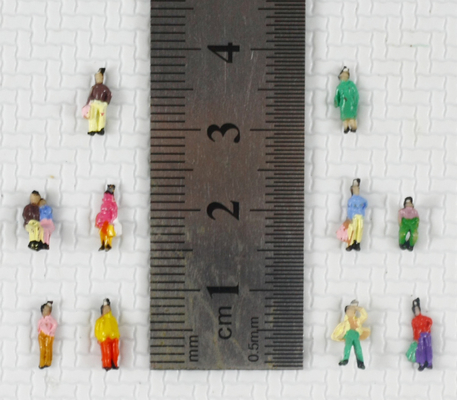 P200-10 1:200 C HO escala arquitetônica modelo pessoas pintado figuras 1.0 cm fornecedor